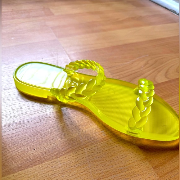 stuart weitzman jelly shoes